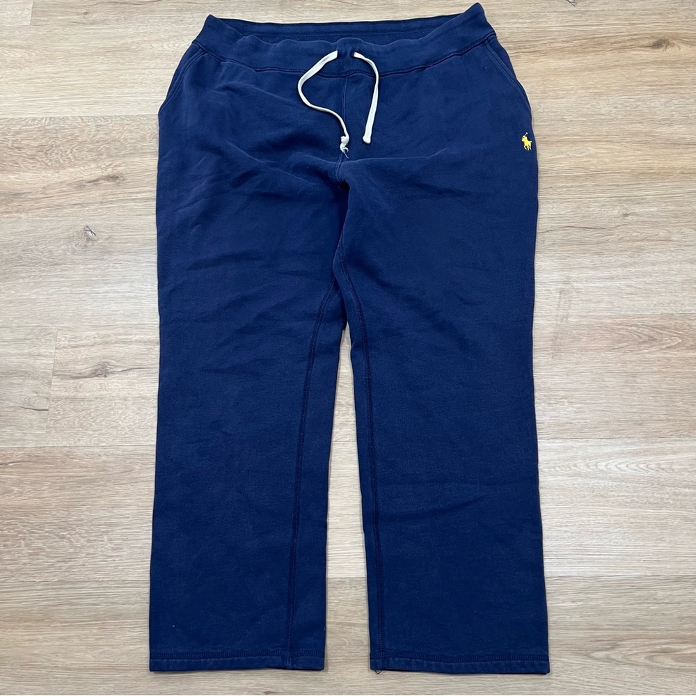 Polo Ralph Lauren Navy Blue Sweatpants Men’s Size XXL 2XL Comfy Baggy